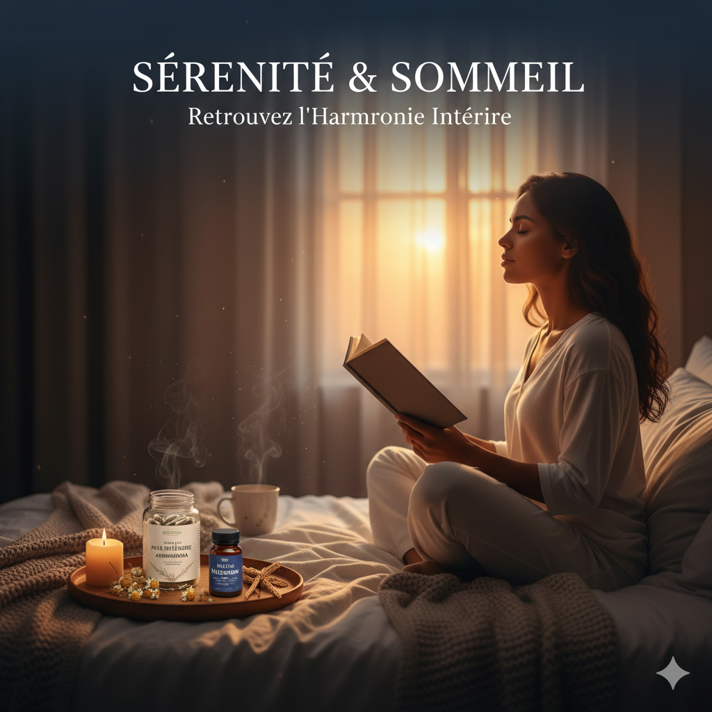 🧘 Sérénité Totale : Stress & Sommeil (Adaptogènes)