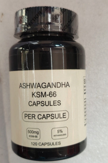 🌿 Ashwagandha KSM-66® Pure – Extrait de Racine 100% Naturel