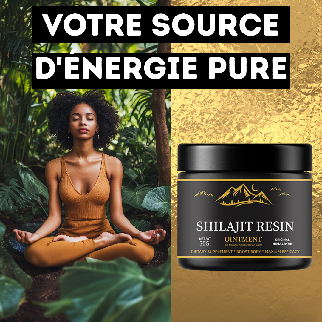 ✨ Résine de Shilajit de l'Himalaya (30g) : L'Élixir de Pure Énergie